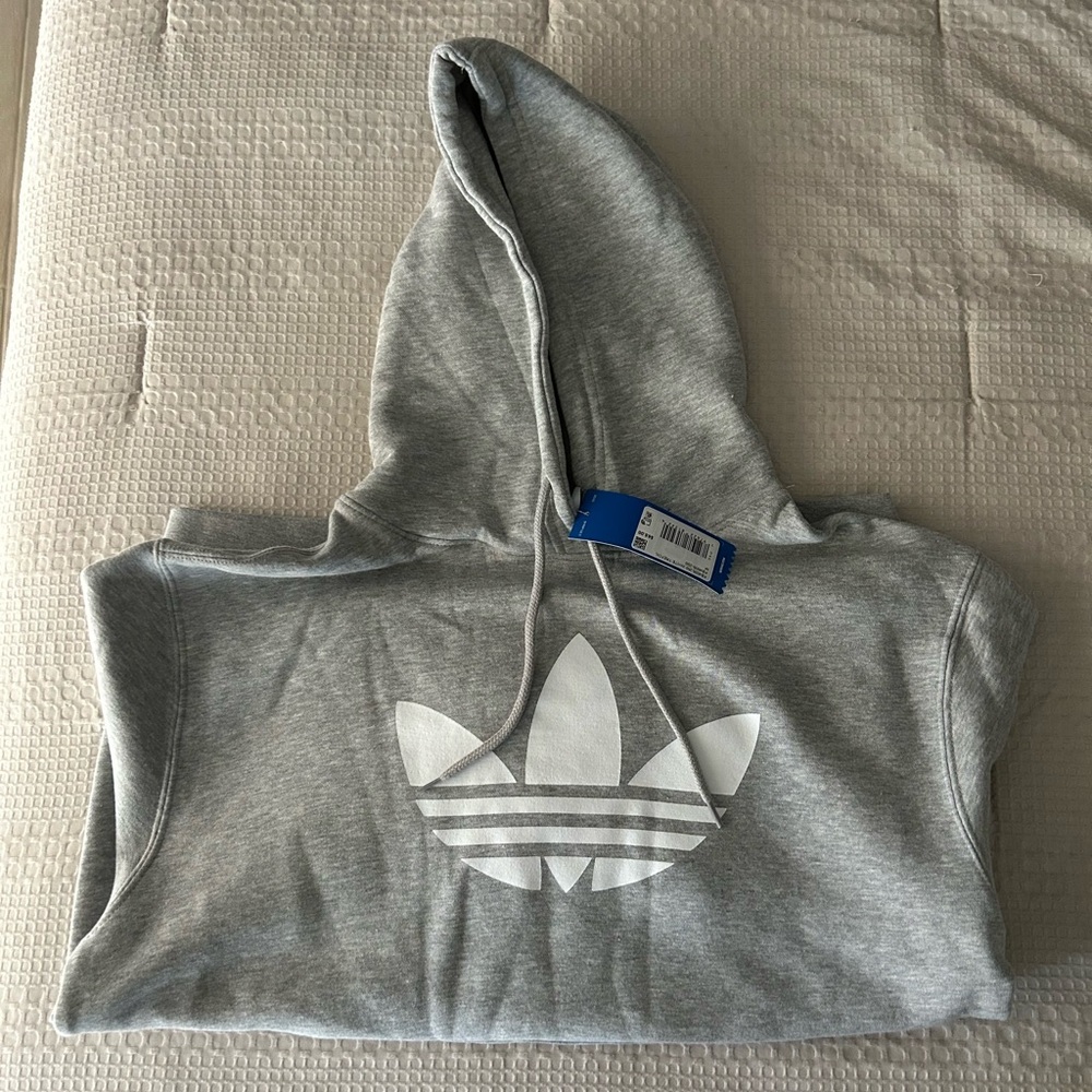 NWT Adidas Gray Hoodie